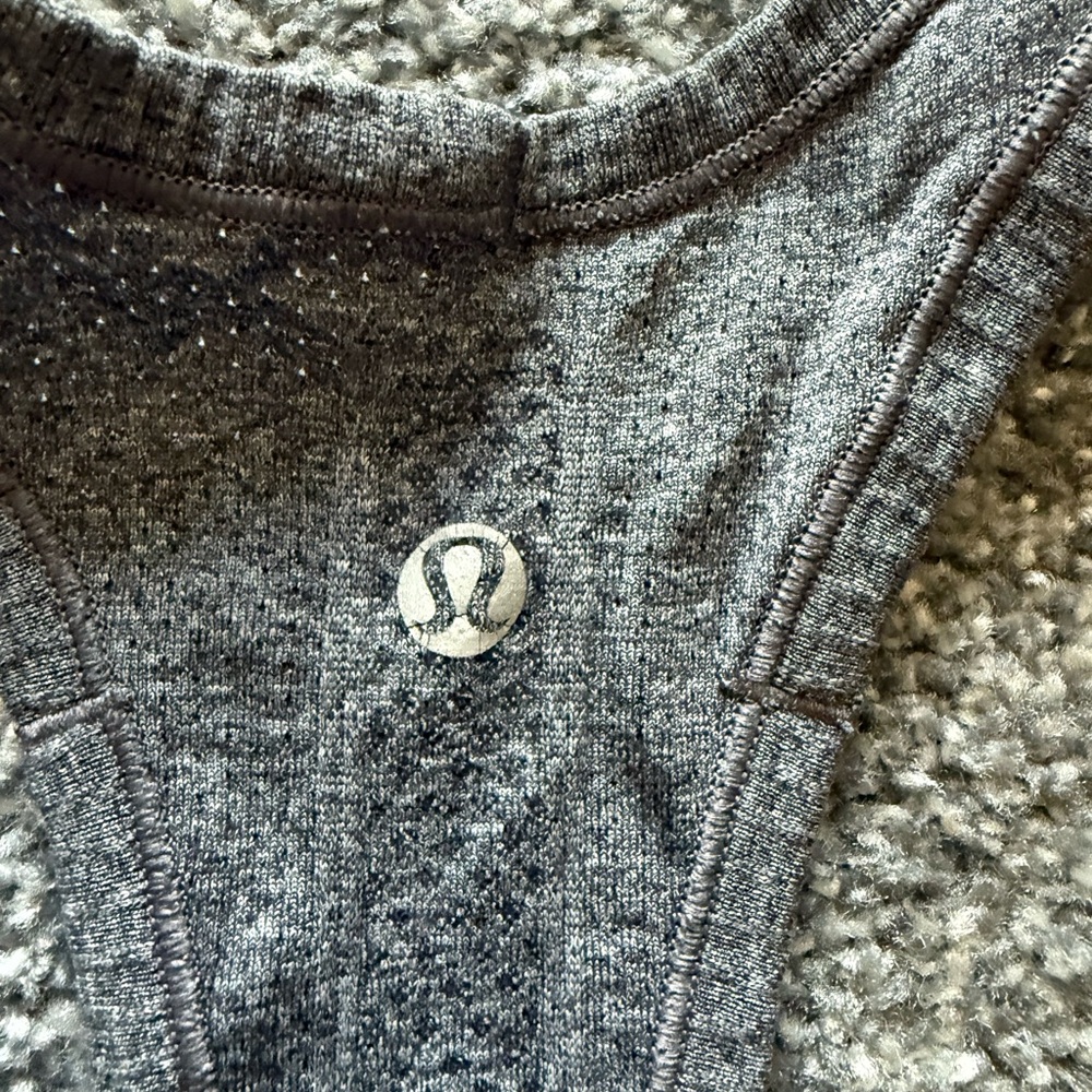 lululemon athletica Gray Tank Top